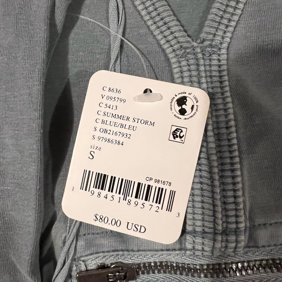 Free People Movement Hot Shot Bubble Mini Set Summer Storm Blue Size SM NWT - Picture 9 of 10